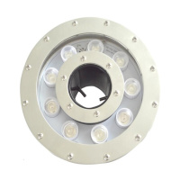 Прожектор LED AquaViva (9led 20W 12V) RGB для фонтана с отв.под форсунку 50мм