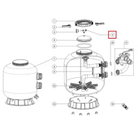 Крепление/заглушка для крышек фильтров Aquaviva серии Ringlock