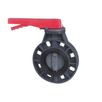 Дисковый затвор ПВХ общего применения 160 мм (без фланцев)