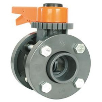 Кран шаговый  д.160 с фланцами Coraplax (2300160/2300161)