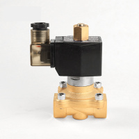 Клапан электромагнитный латунный нормально-закрытый PN10 ArmaControl 2W160 (AC220V) DU G1