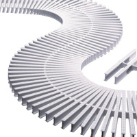 Решетка переливная, высота 35 мм, ширина 335 Астрал (Испания)