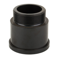 Адаптер Aquaviva муфты верхнего соединения 2,0" черный (01013099)