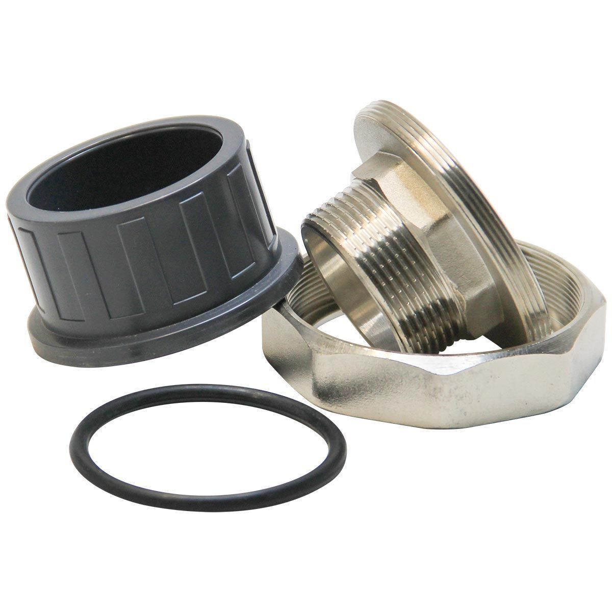 Муфта разборная переходная ПВХ/латунь НР d63x2" AQUAVIVA