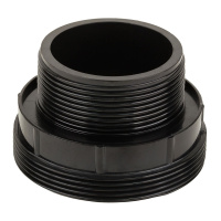 Муфта Aquaviva с наружной резьбой для крана MPV  2.0" черная 1013031